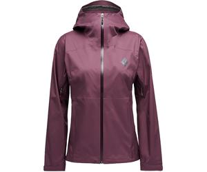 Black Diamond - Waterproof and breathable Jacket - W Fineline Stretch Shell Fig for Women - Size S - Purple Purple S