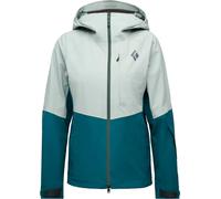 Black Diamond - Waterproof and breathable jacket - W Recon Stretch Shell Agave/Deep Woods for Women in Nylon - Size L - Green Green L