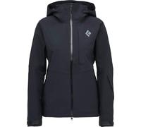 Black Diamond - Waterproof and breathable jacket - W Recon Stretch Shell Black for Women in Nylon - Size L Black L