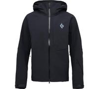Black Diamond - Waterproof and breathable ski touring Jacket - M Recon Stretch Shell Black for Men in Nylon - Size S Black S