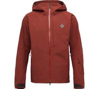 Black Diamond - Waterproof and breathable ski touring Jacket - M Recon Stretch Shell Iron Red for Men in Nylon - Size XL Red XL