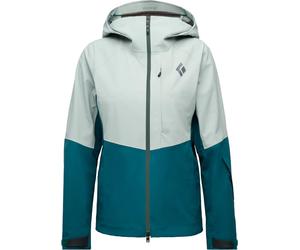 Black Diamond - Waterproof and breathable ski touring Jacket - W Recon Stretch Shell Agave Deep Woods for Women in Nylon - Size S - Green Green S