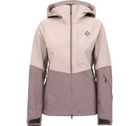 Black Diamond - Waterproof and breathable ski touring Jacket - W Recon Stretch Shell Pale Mauve Dark Mauve for Women in Nylon - Size 159-176 cm - Purple Purple 159-176 cm
