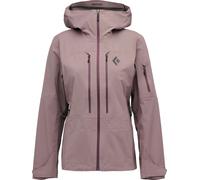 Black Diamond - Waterproof and breathable - W Recon LT Stretch Shell Dark Mauve for Women - Size M - Purple Purple M