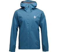 Black Diamond - Waterproof and windbreaker hiking jacket - M Strataline Stretch Shell Midnight Blue for Men - Size S Blue S