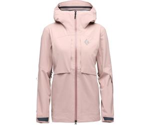 Black Diamond - Waterproof and windbreaker jacket - W Factor Shell Pale Mauve for Women in Wool - Size S - Pink Pink S
