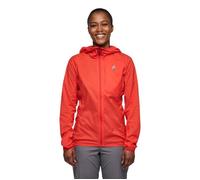 Black Diamond Women's Alpine Start Hoody - Lightweight Running Jacket in Octane Orange