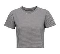 Black Diamond - Women's BD Stripe Crop S/S Tee - T-shirt size S, grey