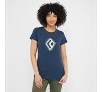 Black Diamond Women's Chalked Up 2.0 Tee, Blue XS