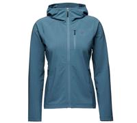 Black Diamond - Women's Coefficient Storm Full Zip Hoody - Fleece jacket size S, blue