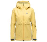 Black Diamond - Women's Factor Shell - Ski jacket size M, sand
