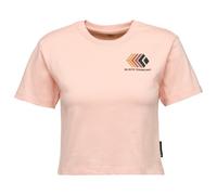 Black Diamond - Women's Faded Crop S/S Tee - T-shirt size L, pink