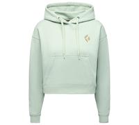 Black Diamond - Women's Pine Diamond Po Cropped Hoody - Hoodie size XL, green