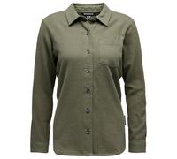 Black Diamond - Women's Project Flannel - Shirt size S, olive