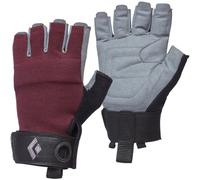 Black Diamond - Women's Crag Half-Finger Gloves - Gloves size XS, grey