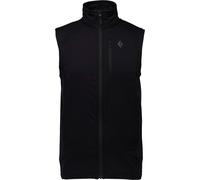 Black Diamond - Zip-up fleece PrimaLoft® - M Coefficient Lt Hybrid Vest Black for Men - Size L Black L