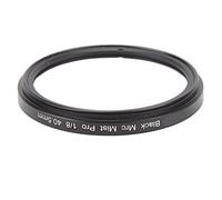 Black Diffusion 1/8 Filter Mist Cinematic Effect Lens Filter, Black Mist Diffusion Lens Filter for Video Shooting Portrait Shooting Still Life Scenery, Double Sided 18 Layer Coatin (40.5MM)