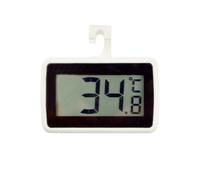(Black) Digital Fridge Thermometer-Waterproof LED Display