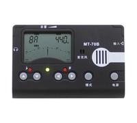 Black Digital Guzheng Tuner Metronome with Lcd Indicator for Students