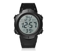 Black Digital Referee Watch Soccer Game Timer,Match Official Timer with Stopwatch, Countdown Alarm, Accurate Timekeeping, Valentine's Father's Day Students Gifts for Him Swimming, Running, Cycling