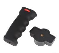 Black Directional Antenna Handle Kit for HT8, HT4, HT666, HT666A, KM6-600 and 6000 Units, Fixing Base with Screws for Reliable Outdoor Inspection