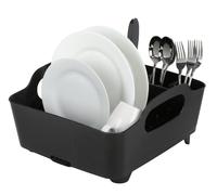 BURI Dish Draining Rack, Drying Rack, Kitchen Dish Drainer Rack Black