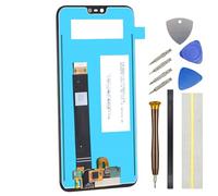 Black Display Touch Screen for Nokia 6.1 Plus X6 TA-1099 TA-1103 TA-1083 TA-1099 Display Digitizer Screen Replacement with Tool Kit