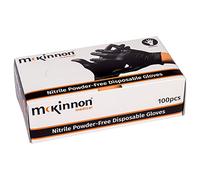 Black Disposable Nitrile Gloves Powder Free (BOX) (MEDIUM)
