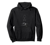 Black Doberman Pinscher Moon Mountain Dog Lover Pullover Hoodie