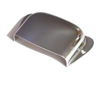 Black Dog Music Jazz Bass Bridge Cover - Chrome Finish - Vintage Style Ashtray Cover - Fits Standard Fender-Style Jazz Bass - Includes Mounting Screws