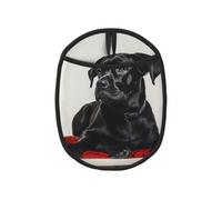 Black Dog -Print Multi-Functional Silicone Pot Mat for Ovens Heat Resistant Non Slip Baking Pad Safe Cooking Accessory Chef Approved Trivet.