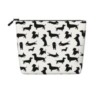 Black Dogs Dachshund Dog Printing Qqq