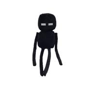 (Black Doll-45cm) Minecraft Creeper Enderman Plush Toy Pixel Doll