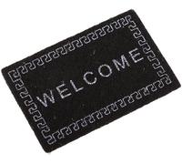 Black Doll House Miniature carpet WELCOME Mat Dollhouse Accessories Home & Living 1/12 Scale doormats Sturdy and Practical lovely