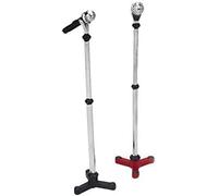 Black Dollhouse Decoration Accessories, Mini Microphone, 1:12 Dollhouse Miniature Scene Model Microphone with Stand Play, Mini Furniture Decortion (90 x 18 mm)