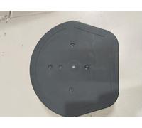 Black Domed Dry Verge Roof Edging end Cap - 10x9.5x2 Inch Dry Verge Unit Gable Roof Mortar Free (Black)