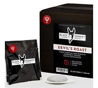 Black Donkey - 50 ESE Coffee Paper Pods 44mm | DEVIL'S ROAST | Extra Strong