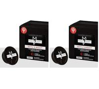 Black Donkey - DEVIL'S ROAST - 50 Capsules Compatible with A Modo Mio Machines | Extra-Strong Highly Caffeinated Bold Coffee (Pack of 2)