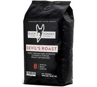 Black Donkey - DEVIL'S ROAST | Extra-Strong Highly Caffeinated | 1KG Whole Coffee Beans