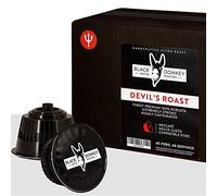 Black Donkey - DEVIL'S ROAST | Extra-Strong Highly Caffeinated Bold Coffee | 60 Pods Compatible with Dolce Gusto®* machines