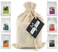 Black Donkey - Gourmet Coffee Beans Gift Set - WORLD'S COFFEES | Whole Roasted Coffee Beans 600g (6x100g) | 6 Finest Single Origin Coffees | Hamper Style Gift Idea for Him & Her