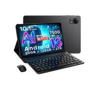 (BLACK) DOOGEE Tab G5 Android 16 Tablet with Sim Card Slot,10 Inch Tablet & Gemini AI, 20GB+128GB/2TB&T7200 Octa Core Android Tablet with Keyboard