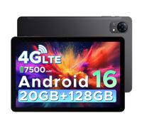 (BLACK) DOOGEE Tab G5 Android 16 Tablet with Sim Card Slot,10 Inch Tablet & Gemini AI, 20GB+128GB/2TB & T7200 Octa Core Android Tablets, 7500 mAh