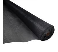 Black Door Fly Screen Curtain 1.5x20m Reusable Collapsible ct Mesh Netting for Mosquitoes Flies Moths & Bugs Easy Install Perfect for Home & Patio