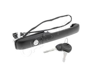 Black Door Handle with Key Fits VW Passat Variant B4 B3 Saloon 1988-97