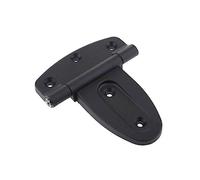 Black Door Hinges Shed Hinges Square Barn Hinges Heavy Duty Gate Hinges for T Hinges Barn Storage Shed Gate Plastic Barn Gate Hinge Heavy Duty