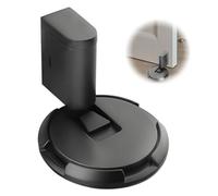 Black Door Stoppers Magnetic Door Stopper, Easy to Use and Silent Door Stop, Silent No Drilling Required Tool, Door Accessories Door Stoppers for Bottom of Door Heavy Duty Floor Door Stopper
