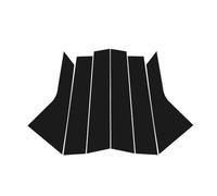 Black Door Window Pillar Trim for Cadillac XTS 2013-2019 Car Window Center B-Pillars Cover Protective Stickers