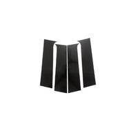 Black Door Window Pillar Trim for Citroen C3XR 2014-2023 Car Window Center B-Pillars Cover Protective Stickers