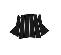 Black Door Window Pillar Trim for kia Sportage 2023-2024 Car Window Center B-Pillars Cover Protective Stickers